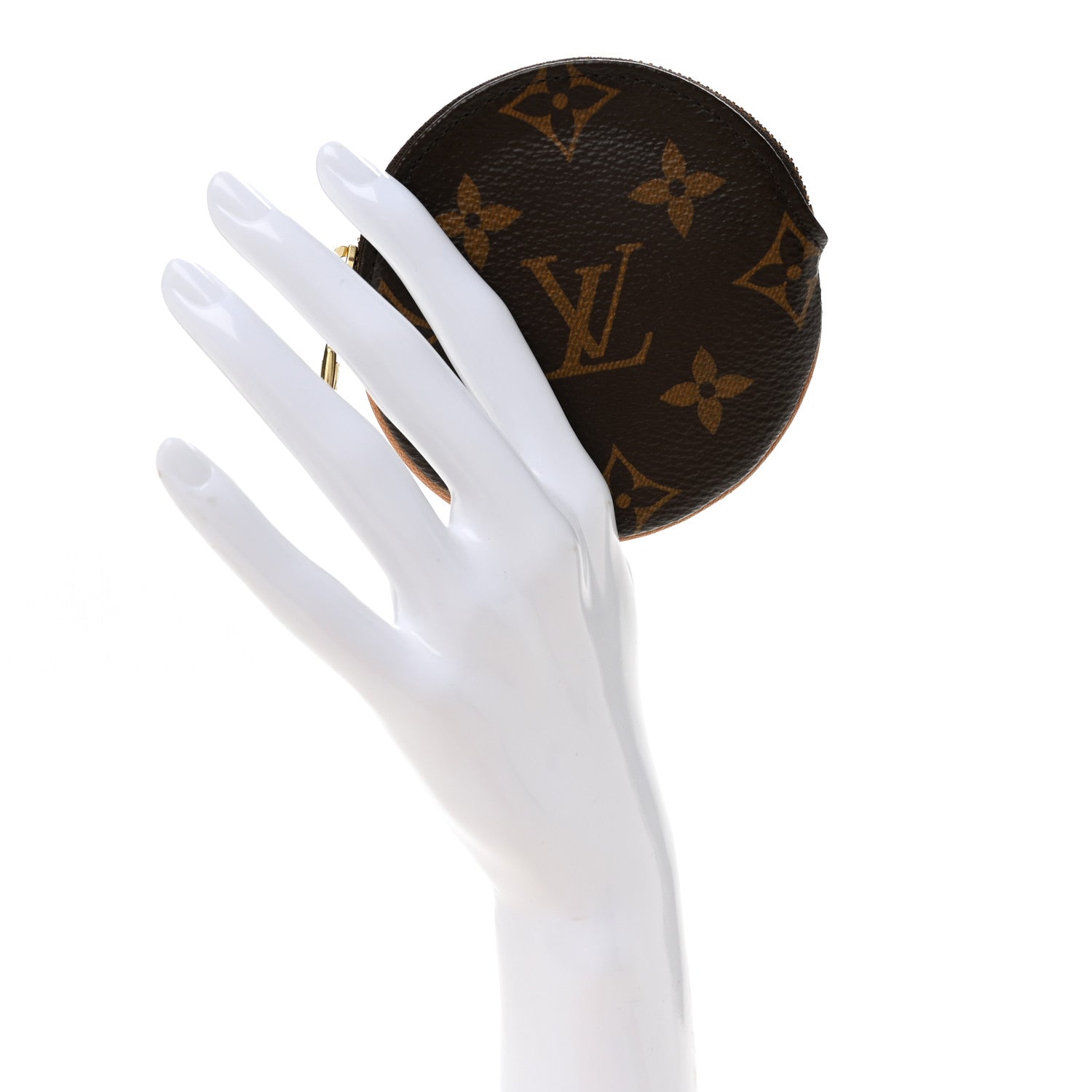 Louis Vuitton Monogram Round Coin Purse 2 of 8
