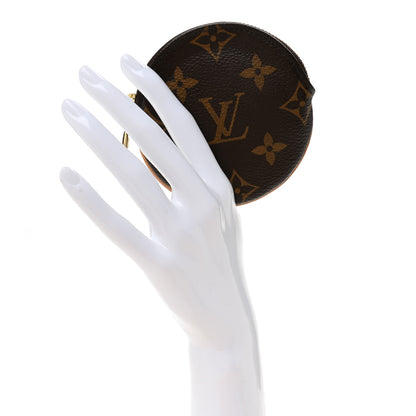 Louis Vuitton Monogram Round Coin Purse 2 of 8