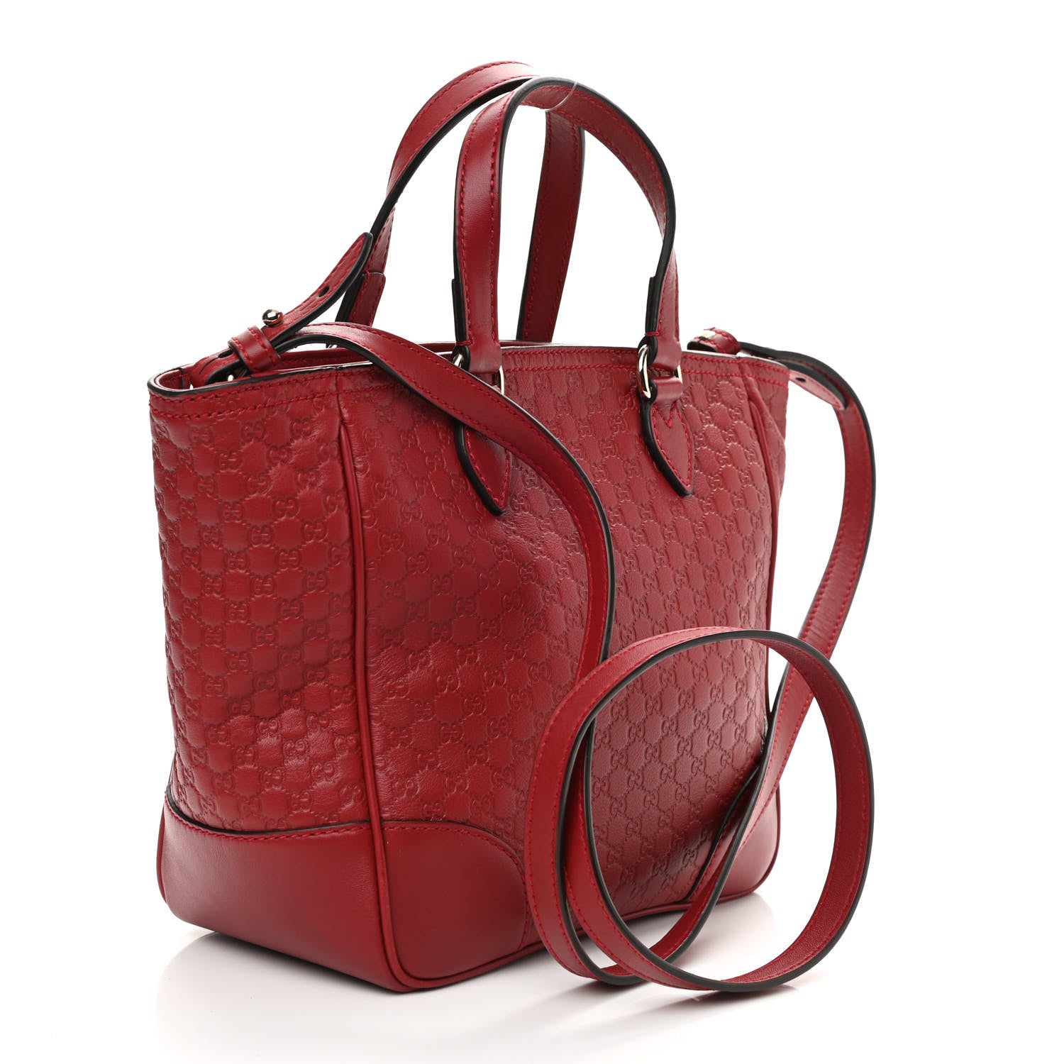 Gucci Microguccissima Small Bree Tote Red 3 of 10