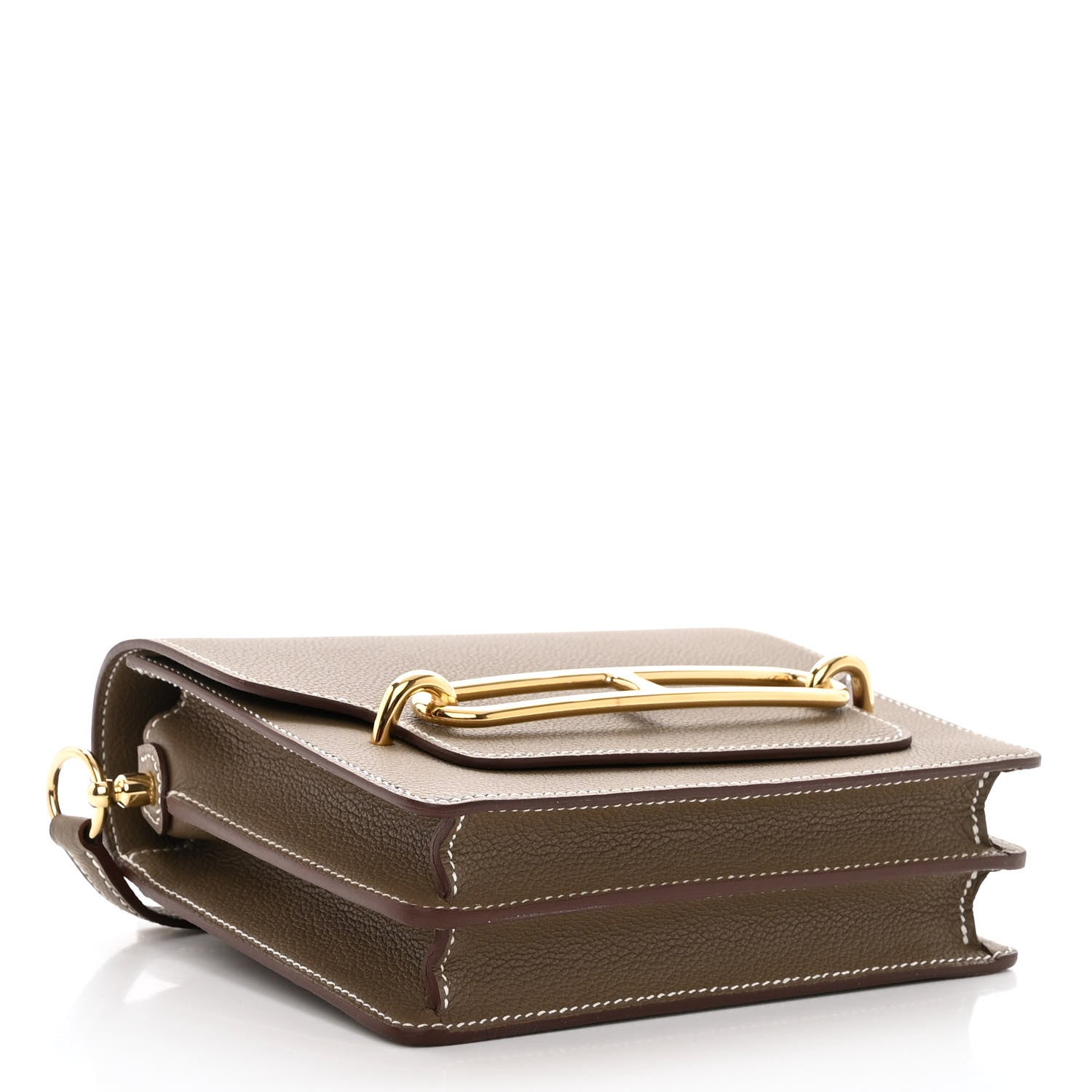 Hermes Evercolor Mini Sac Roulis Etoupe 4 of 9