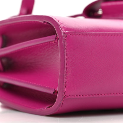 Saint Laurent Calfskin Toy Sac De Jour Electric Pink 7 of 8