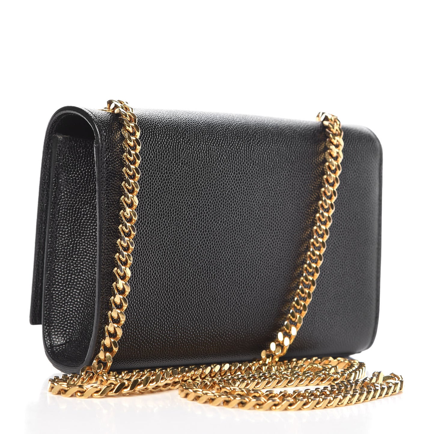 Grain De Poudre Small Monogram Kate Satchel Black