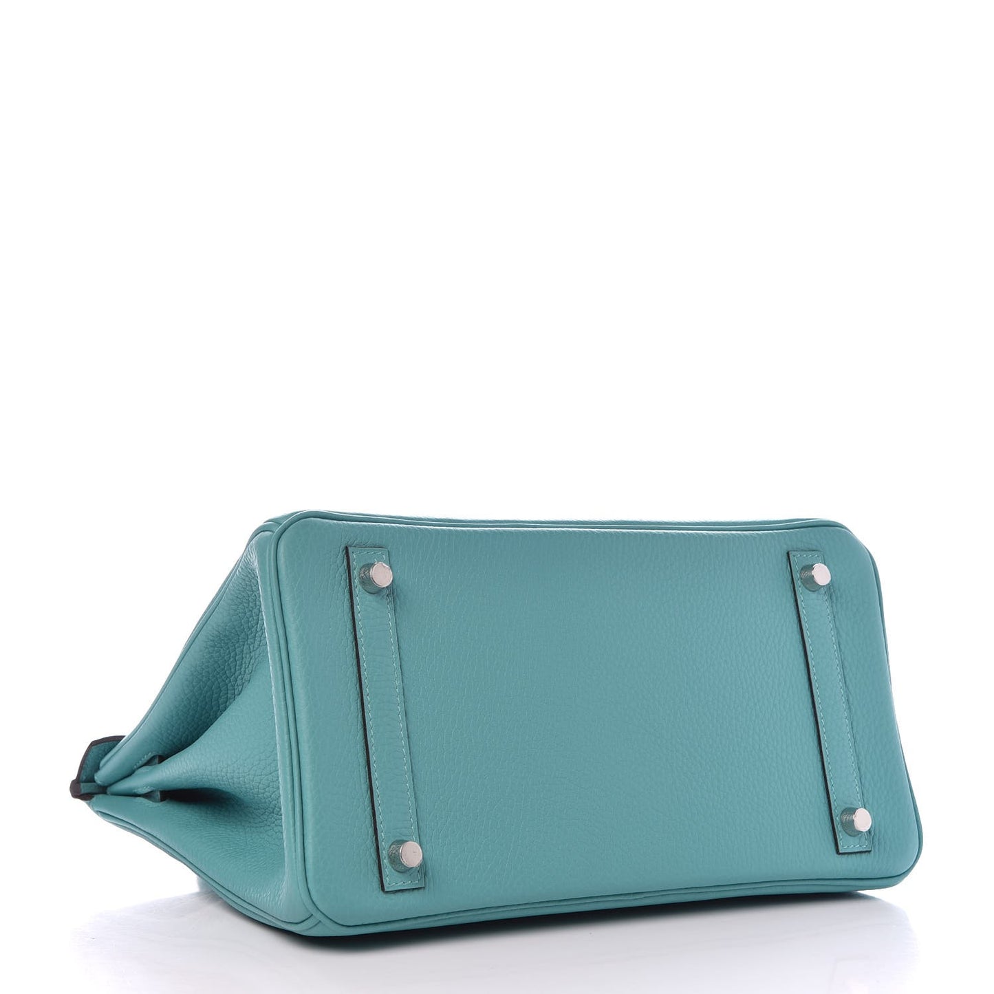 Taurillon Clemence Birkin 30 Bleu Saint Cyr