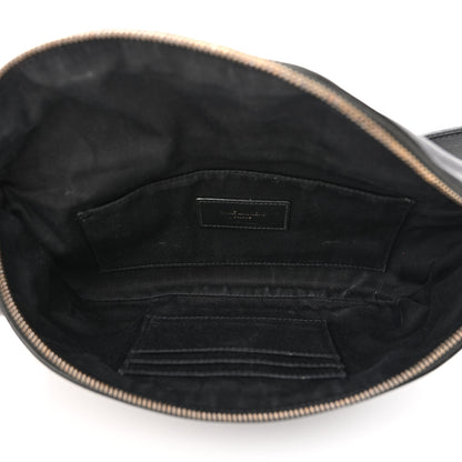 Saint Laurent Calfskin Monogram Belt Bag Black 5 of 12