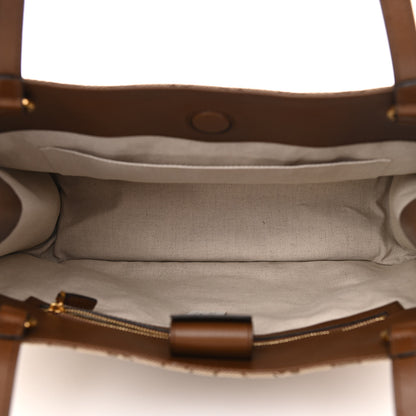 Gucci Monogram Horsebit 1955 Tote Bag Beige Brown Sugar 5 of 10