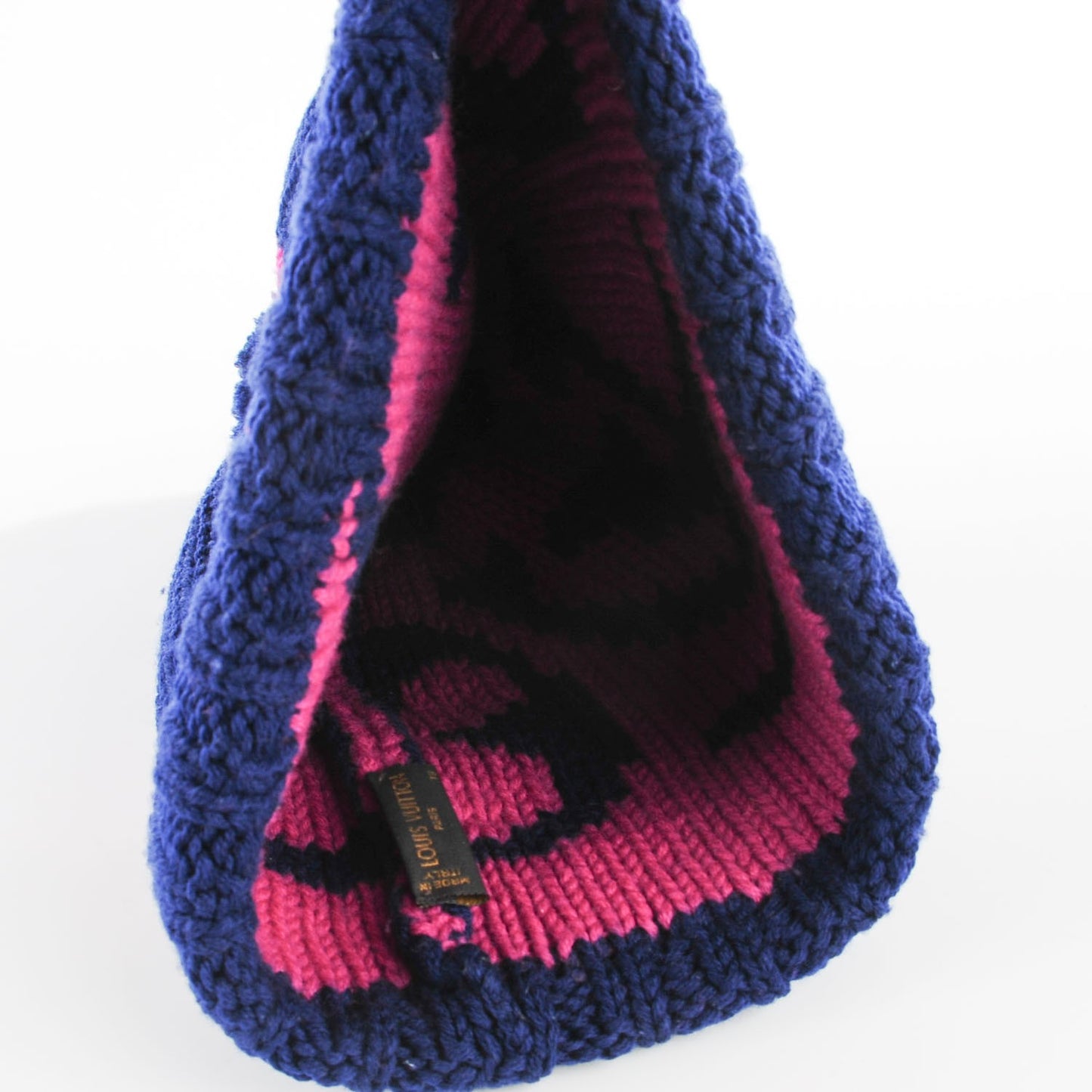 Wool Grand Froid Pom Beanie Hat