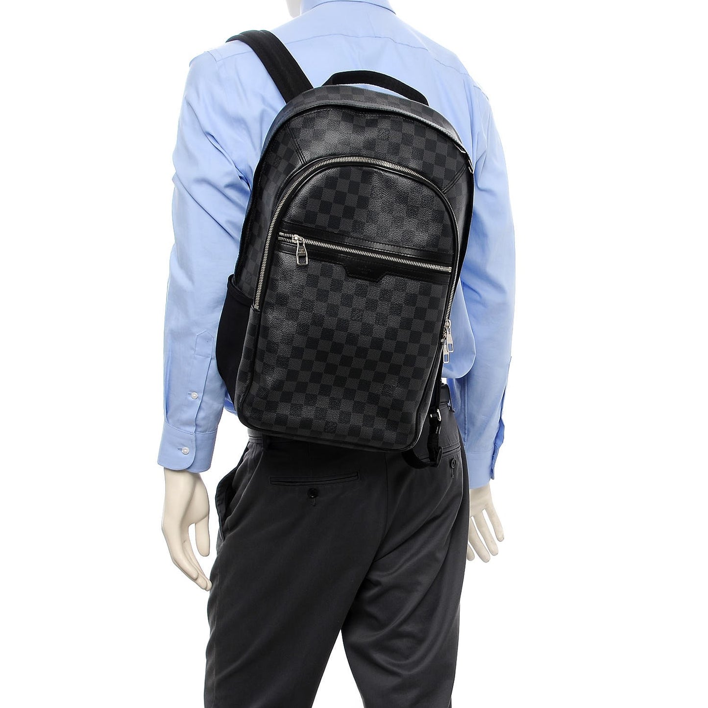 Damier Graphite Michael Backpack