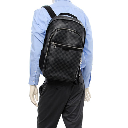 Louis Vuitton Damier Graphite Michael Backpack 2 of 6
