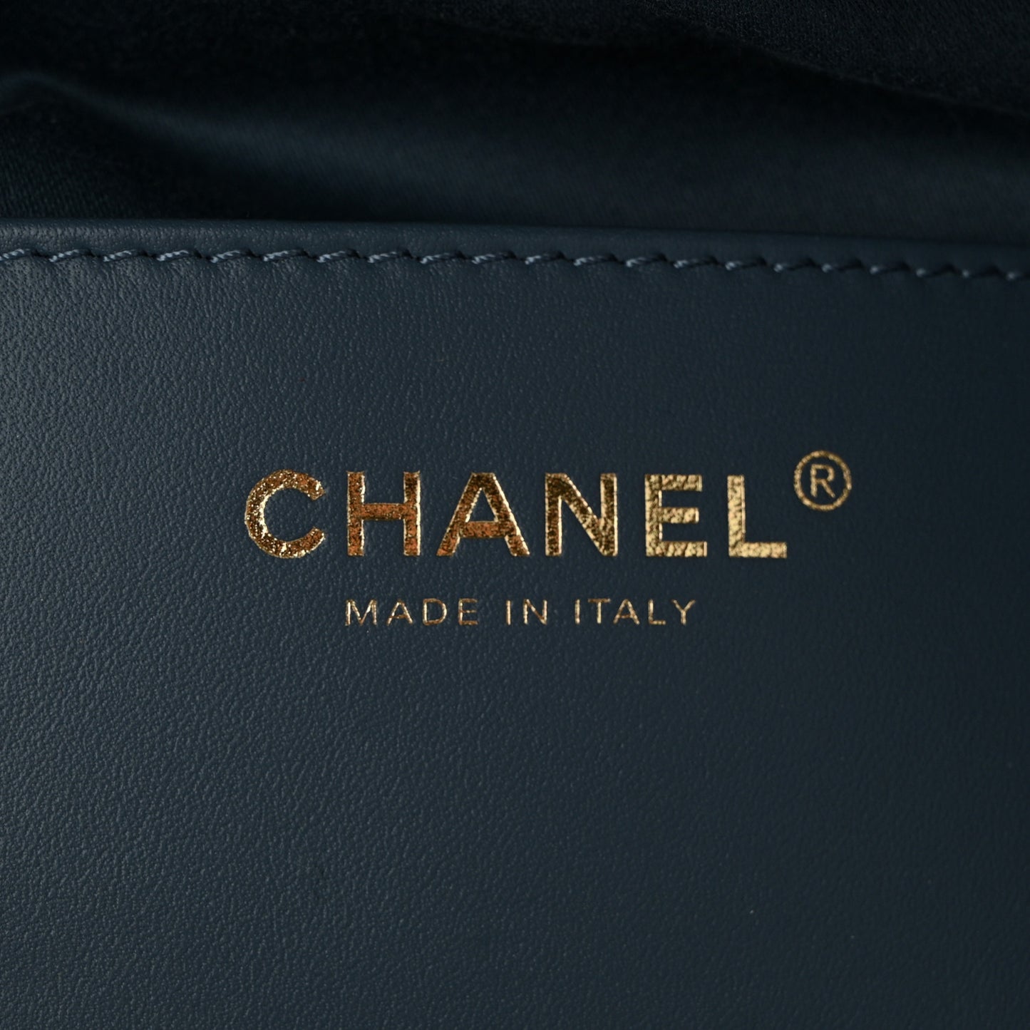 Suede Quilted Small Chanel 25 Handbag Blue