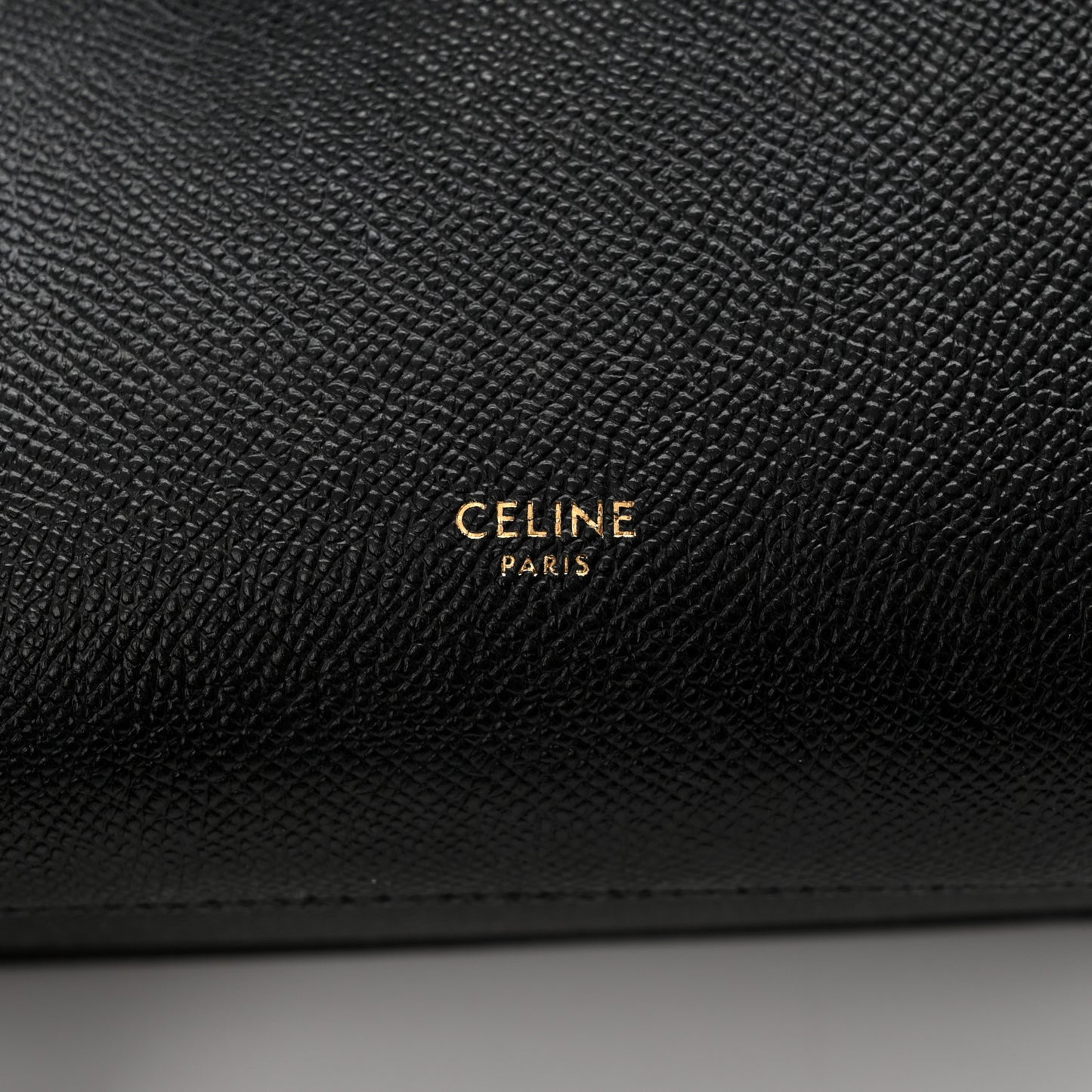 Grained Calfskin Nano Belt Bag Black
