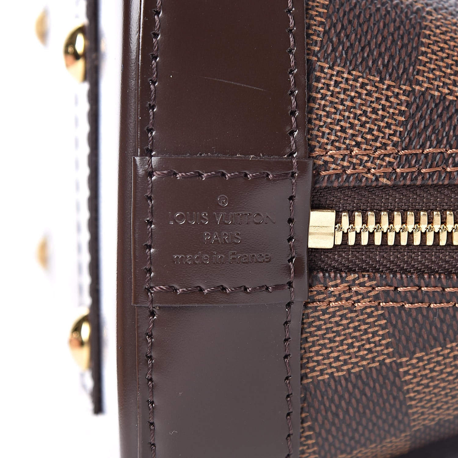 Louis Vuitton Damier Ebene Alma BB 7 of 11