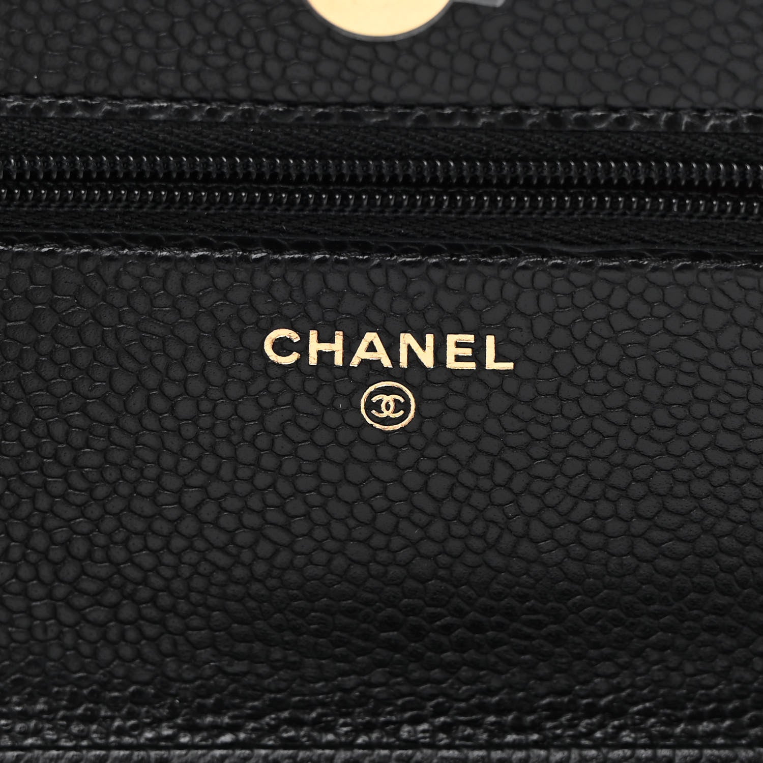 Chanel Caviar Quilted Wallet On Chain WOC Black 6 of 13