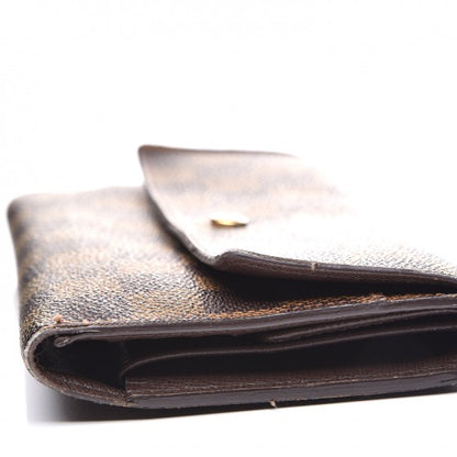 Louis Vuitton Damier Ebene Porte Tresor International Wallet 8 of 12
