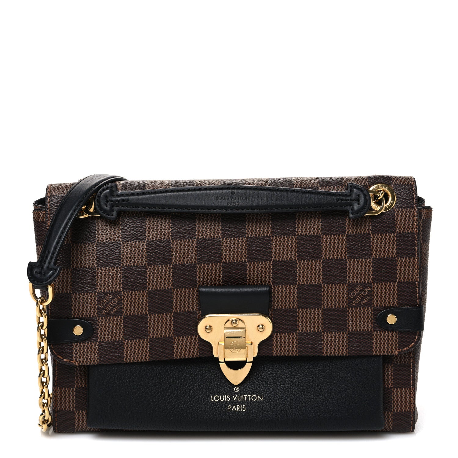 Louis Vuitton Damier Ebene Vavin PM Black 1 of 9