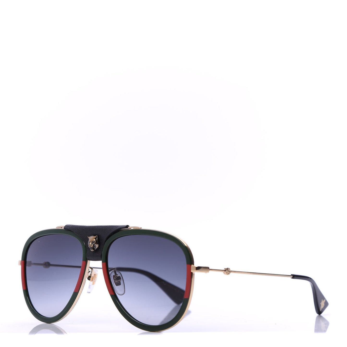 Web Aviator Sunglasses GG0062S Green Red