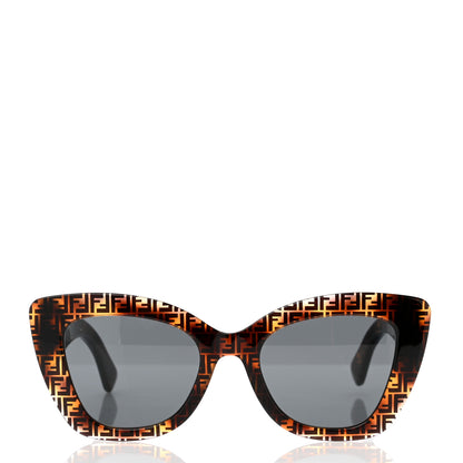 Fendi Acetate F is Fendi FF 51mm Cat Eye Sunglasses 0327/S Tortoise Camouflage 2 of 8