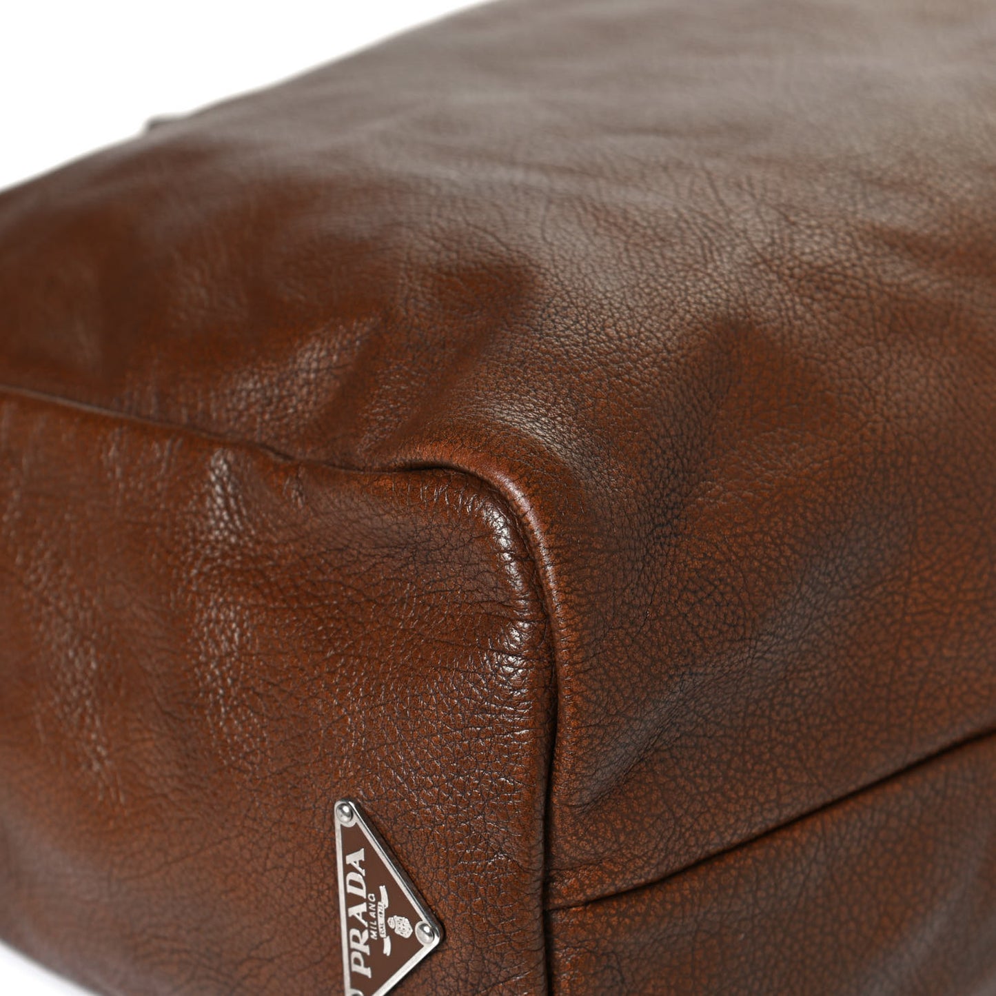 Vitello Daino Top Handle Tote Brown