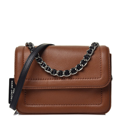 Marc Jacobs Calfskin Mini Cushion Bag Brown 1 of 10