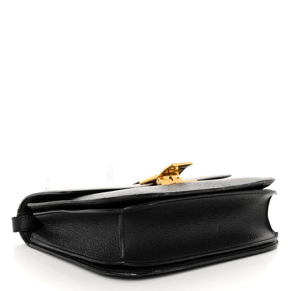 Celine Goatskin Medium Classic Box Flap Bag Black 4 of 14
