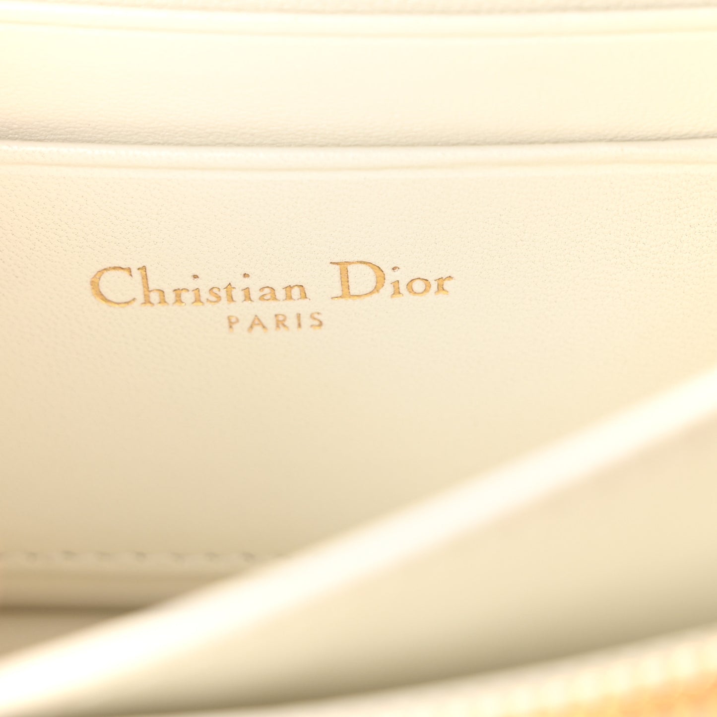 Lambskin Macrocannage Mini Miss Caro Bag Latte