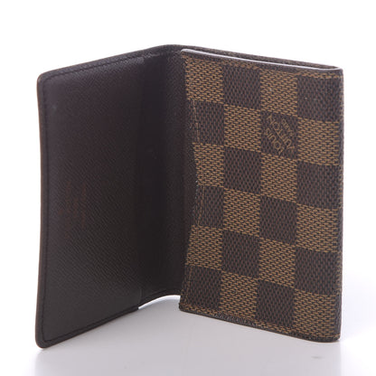 Louis Vuitton Damier Ebene Business Card Holder 5 of 6
