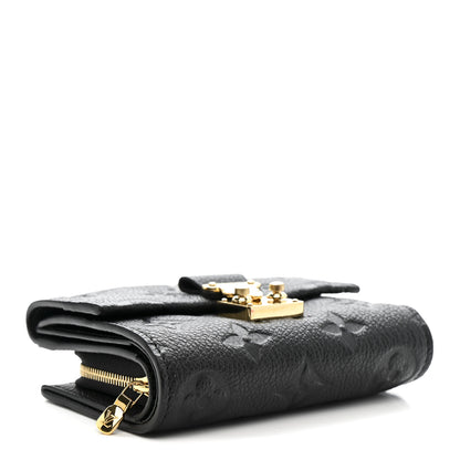 Louis Vuitton Empreinte Metis Compact Wallet Black 4 of 7