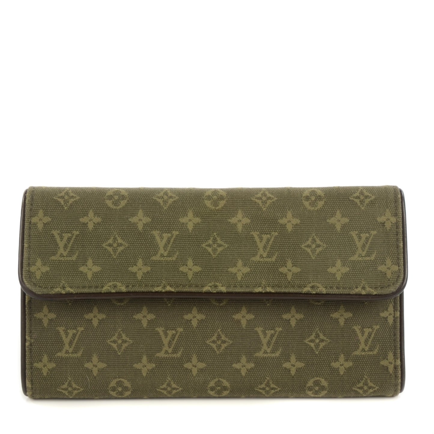 Mini Monogram Porte Tresor International Wallet Kaki