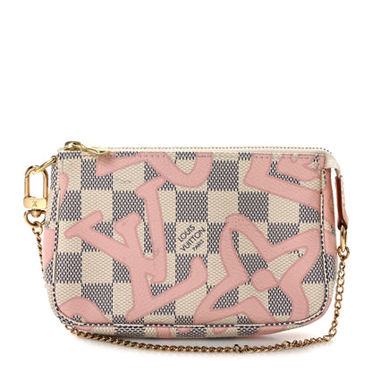 Louis Vuitton Damier Azur Tahitienne Mini Pochette Accessories 1 of 10