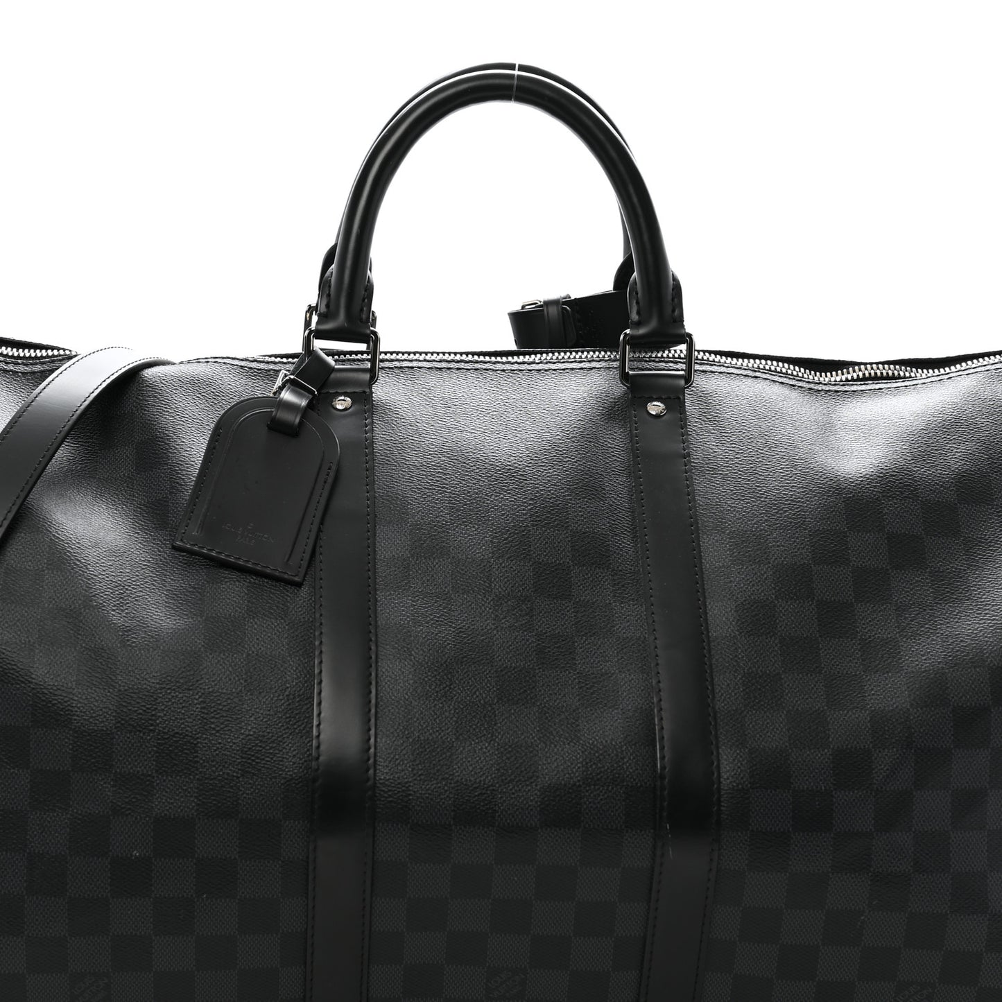 Damier Graphite Keepall Bandouliere 55