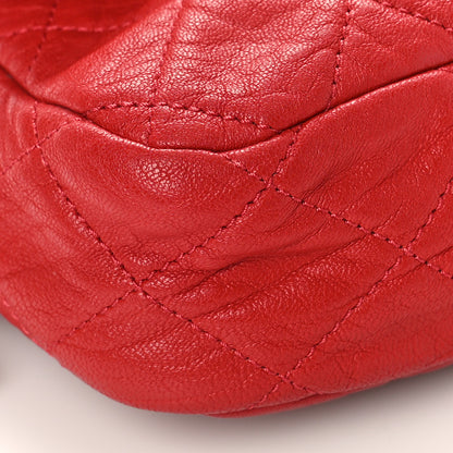 Chanel Sheepskin Quilted Medium Easy Flap Red 8 of 9