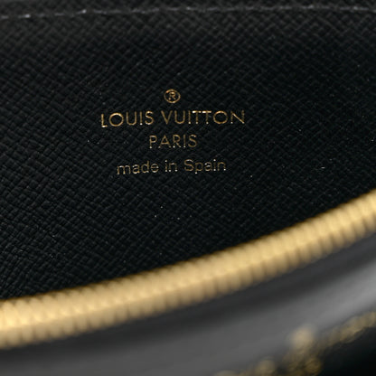Louis Vuitton Monogram Slim Purse Black 5 of 6