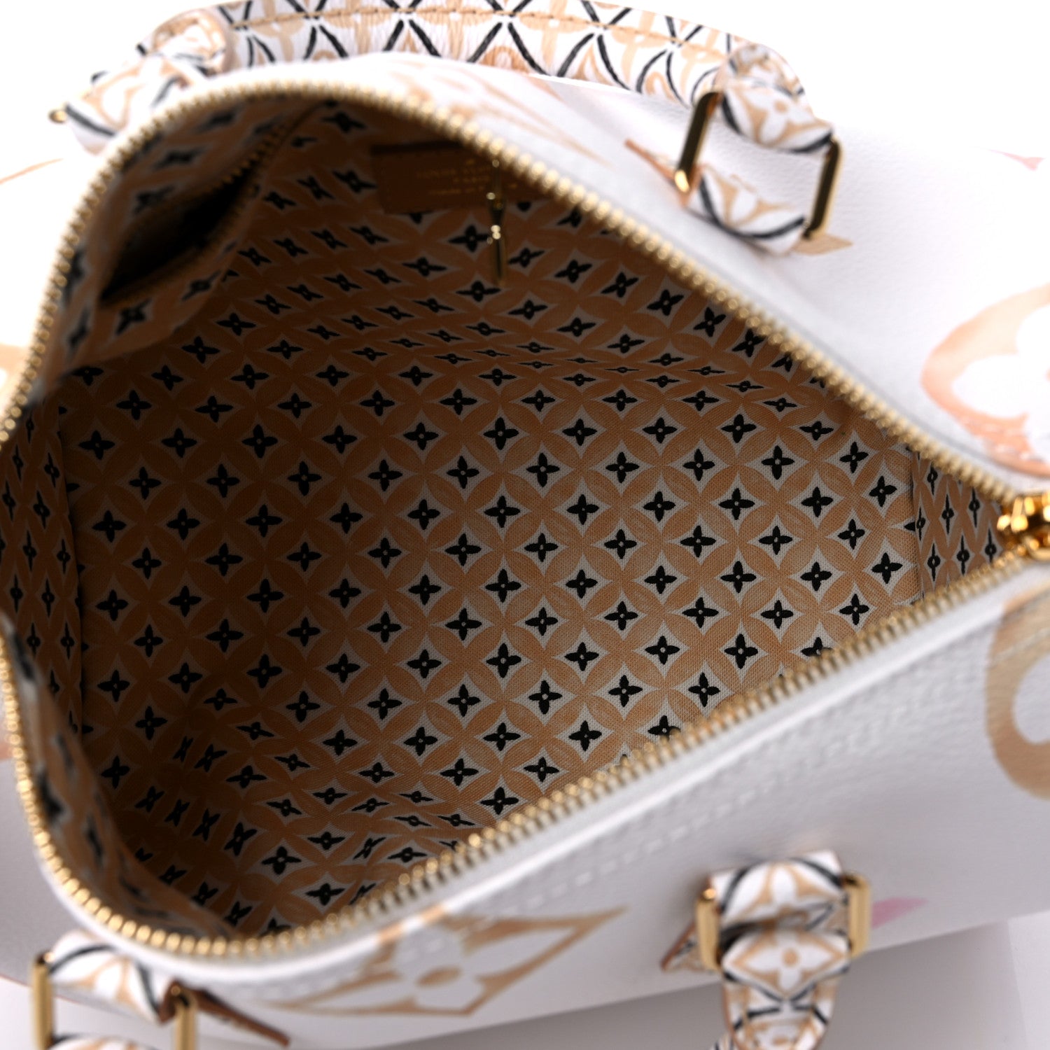 Louis Vuitton Monogram Giant By The Pool 2.0 Speedy Bandouliere 25 Beige 5 of 8
