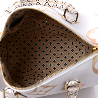 Louis Vuitton Monogram Giant By The Pool 2.0 Speedy Bandouliere 25 Beige 5 of 8
