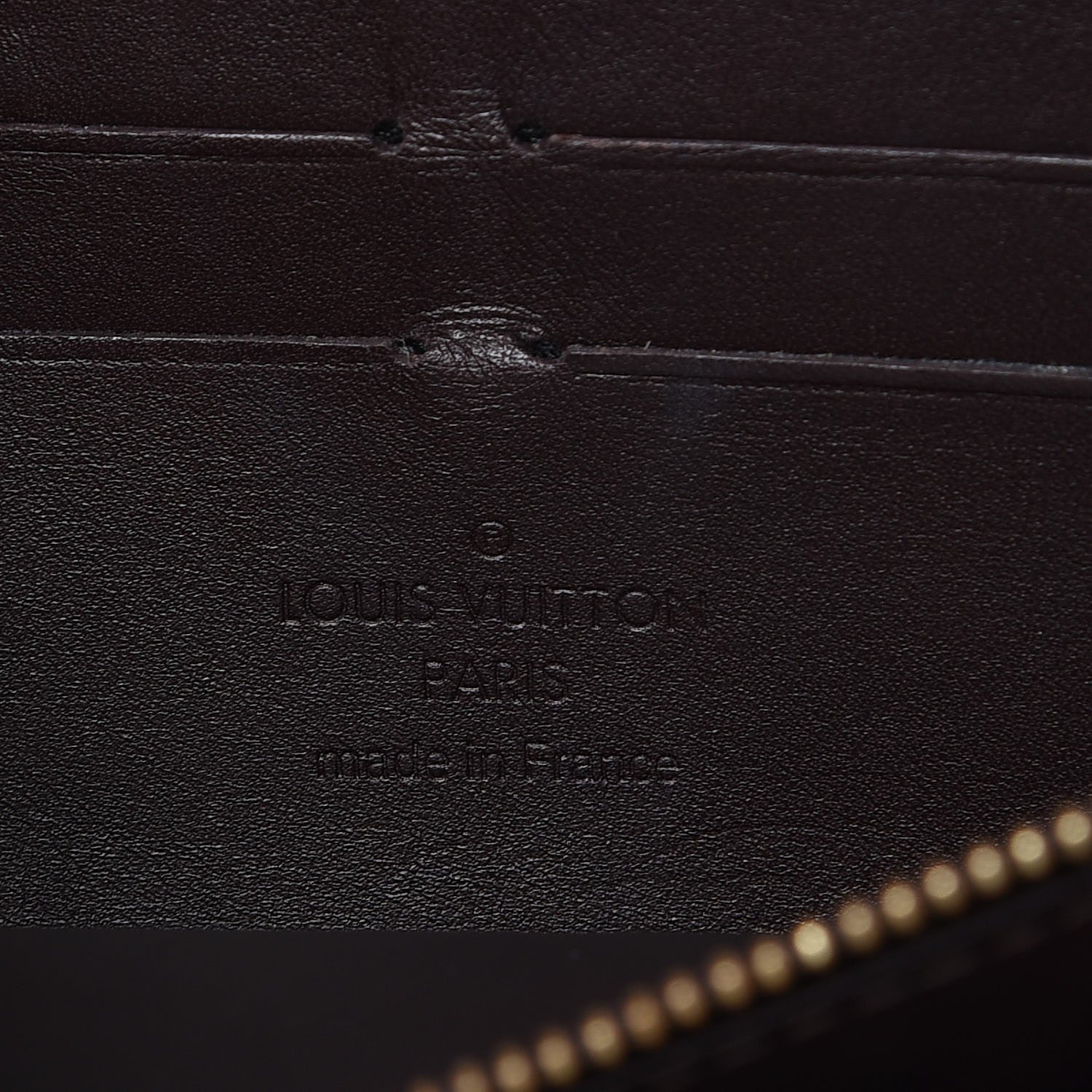 Louis Vuitton Vernis Sarah Noeud Wallet Amarante 6 of 9