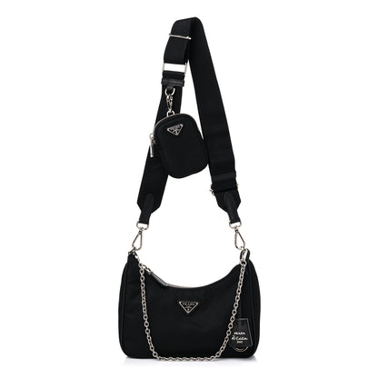 Prada Nylon Re-Edition 2005 Shoulder Bag Black 1 of 12