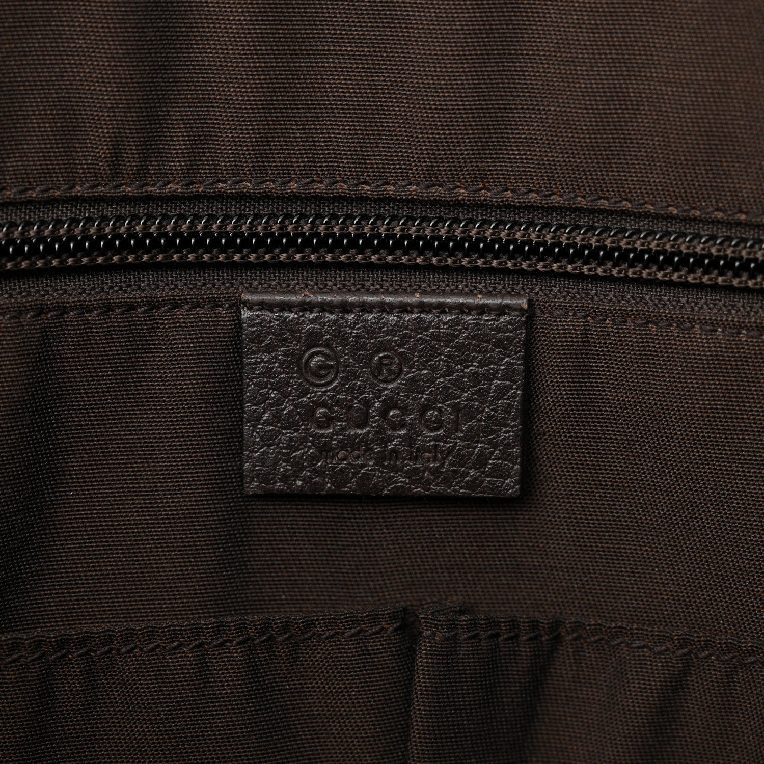 Gucci Monogram Briefcase Dark Brown 6 of 12