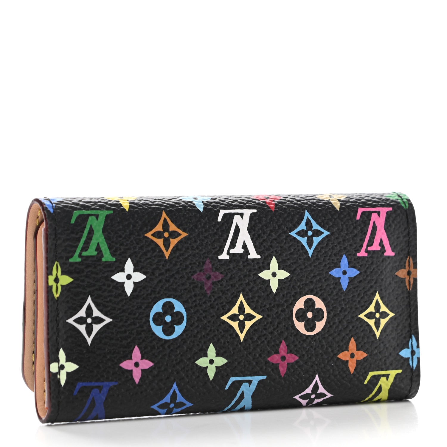 Louis Vuitton Monogram Multicolor Multicles 4 Key Holder Black 3 of 7