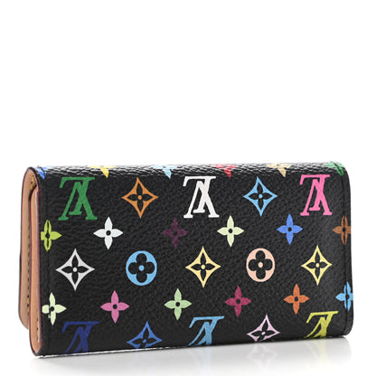 Louis Vuitton Monogram Multicolor Multicles 4 Key Holder Black 3 of 7