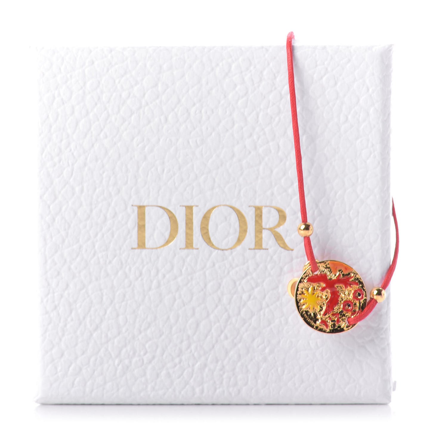 Calfskin Phoenix Bracelet Red