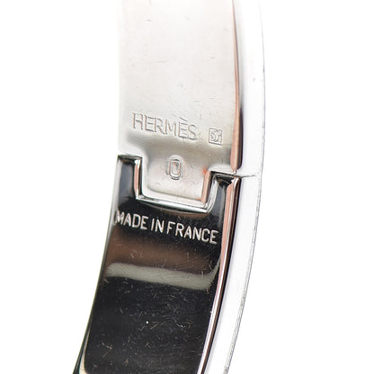 Hermes Enamel Narrow Clic Clac H Bracelet PM Orange 4 of 4