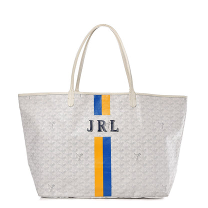Goyard Goyardine Saint Louis GM White 3 of 16