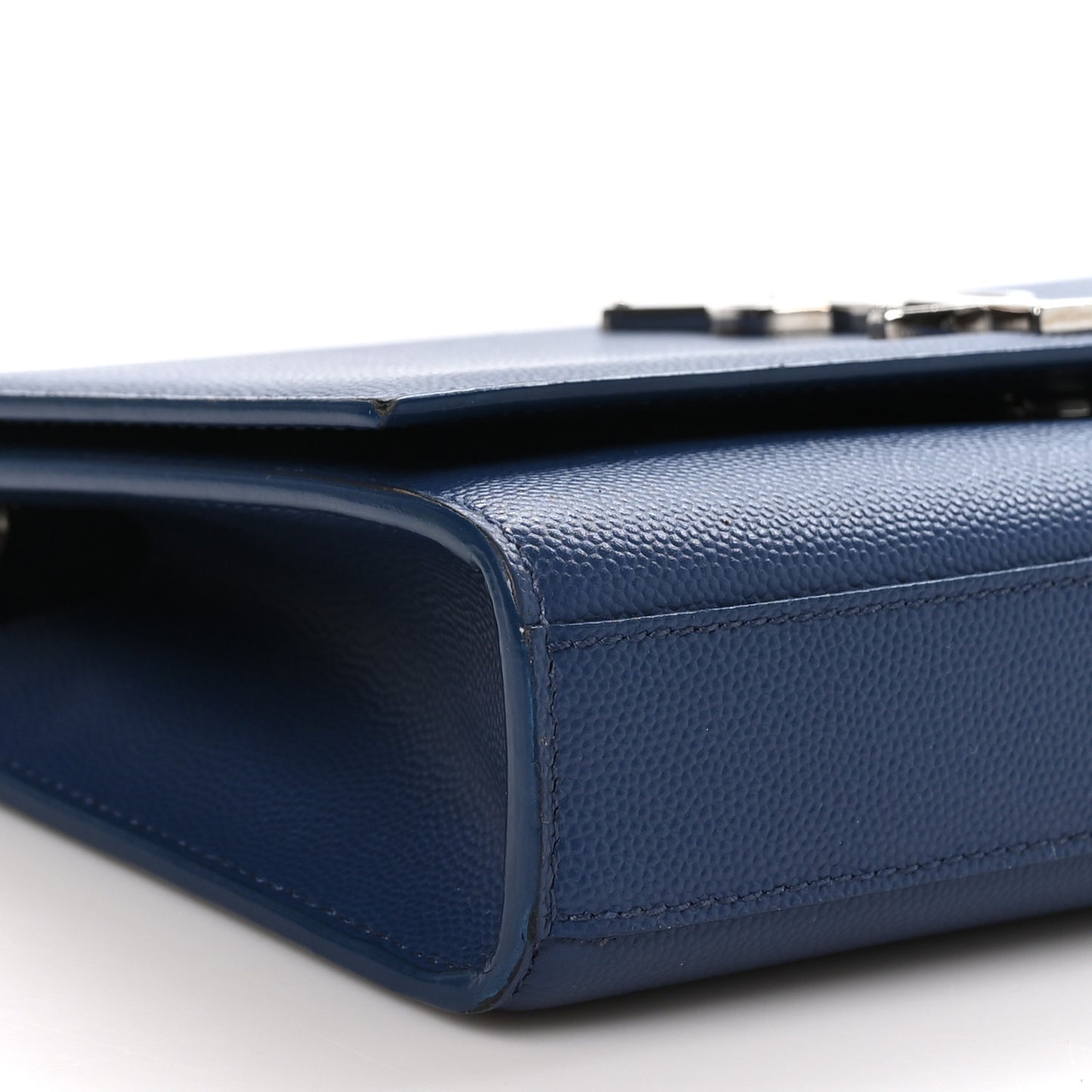 Grain De Poudre Small Classic Monogram Kate Satchel Denim