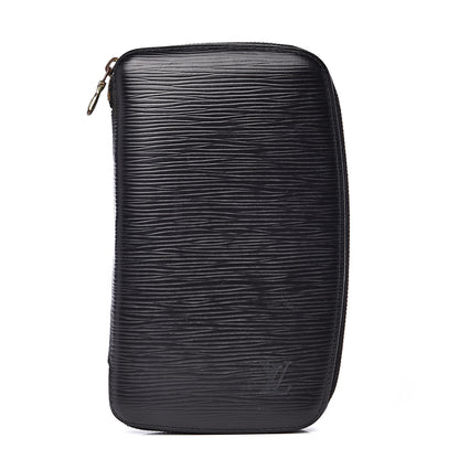 Louis Vuitton Epi Geode Organizer Zippy Wallet Black 1 of 12
