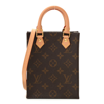 Louis Vuitton Monogram Petit Sac Plat 1 of 9