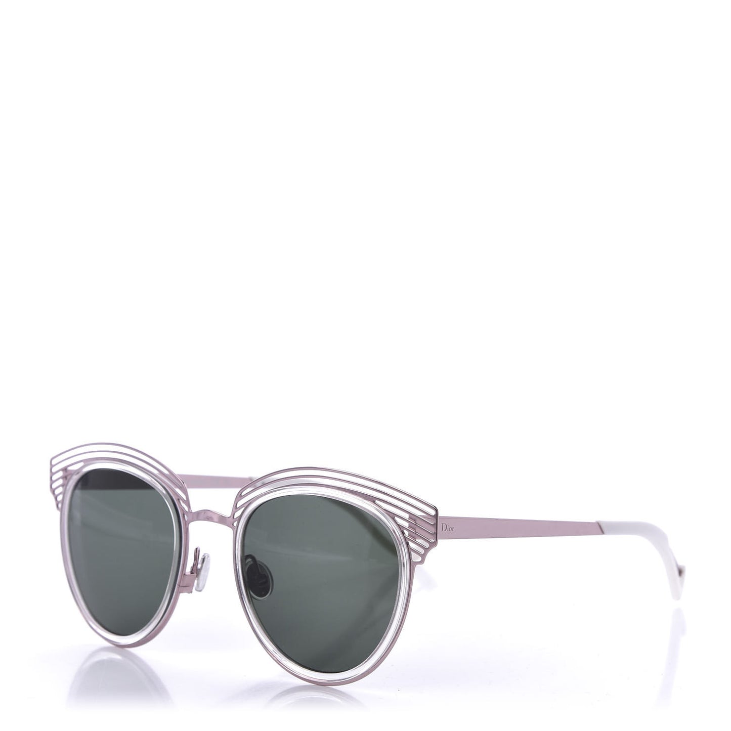 Acetate Enigme Sunglasses Pink White