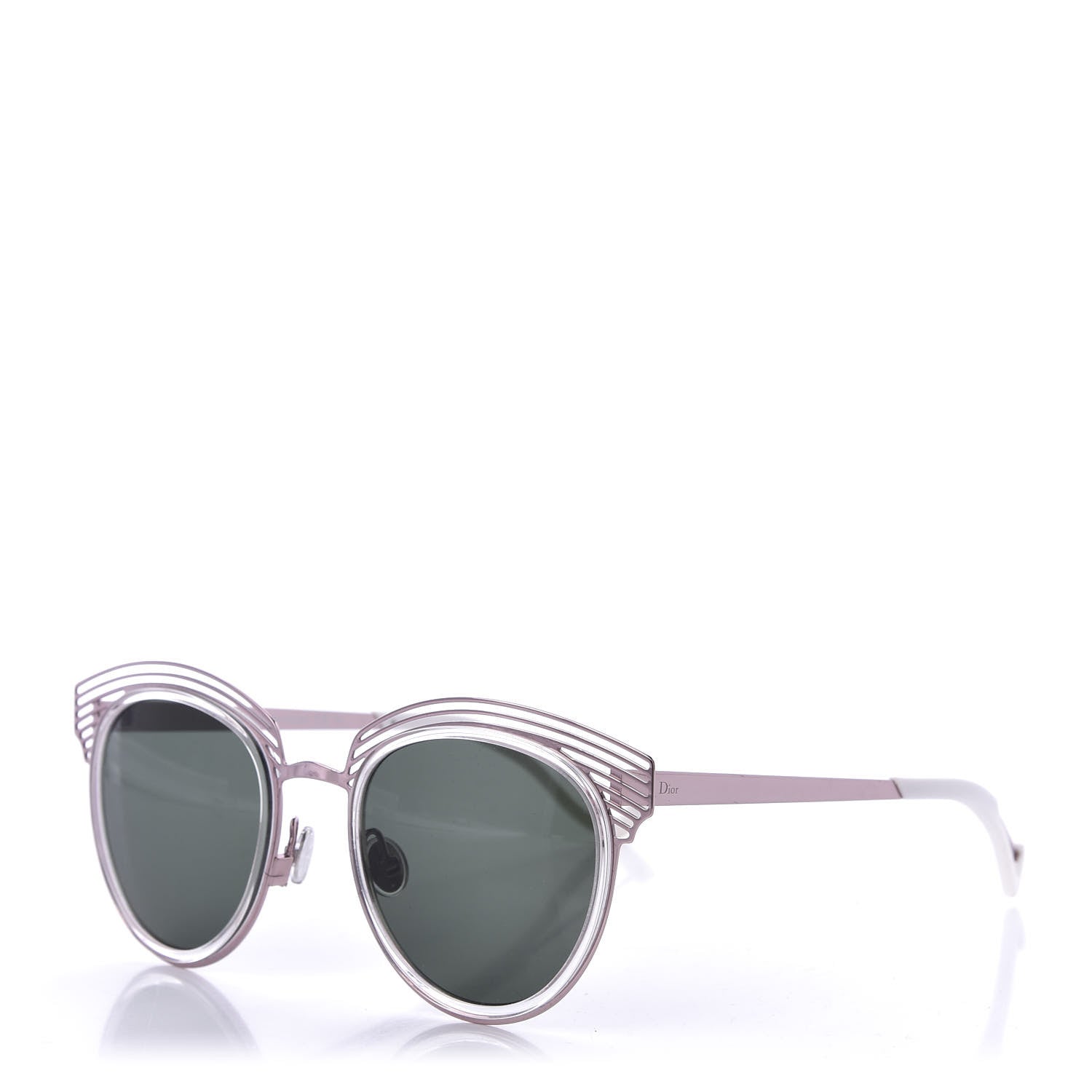 Christian Dior Acetate Enigme Sunglasses Pink White 1 of 11