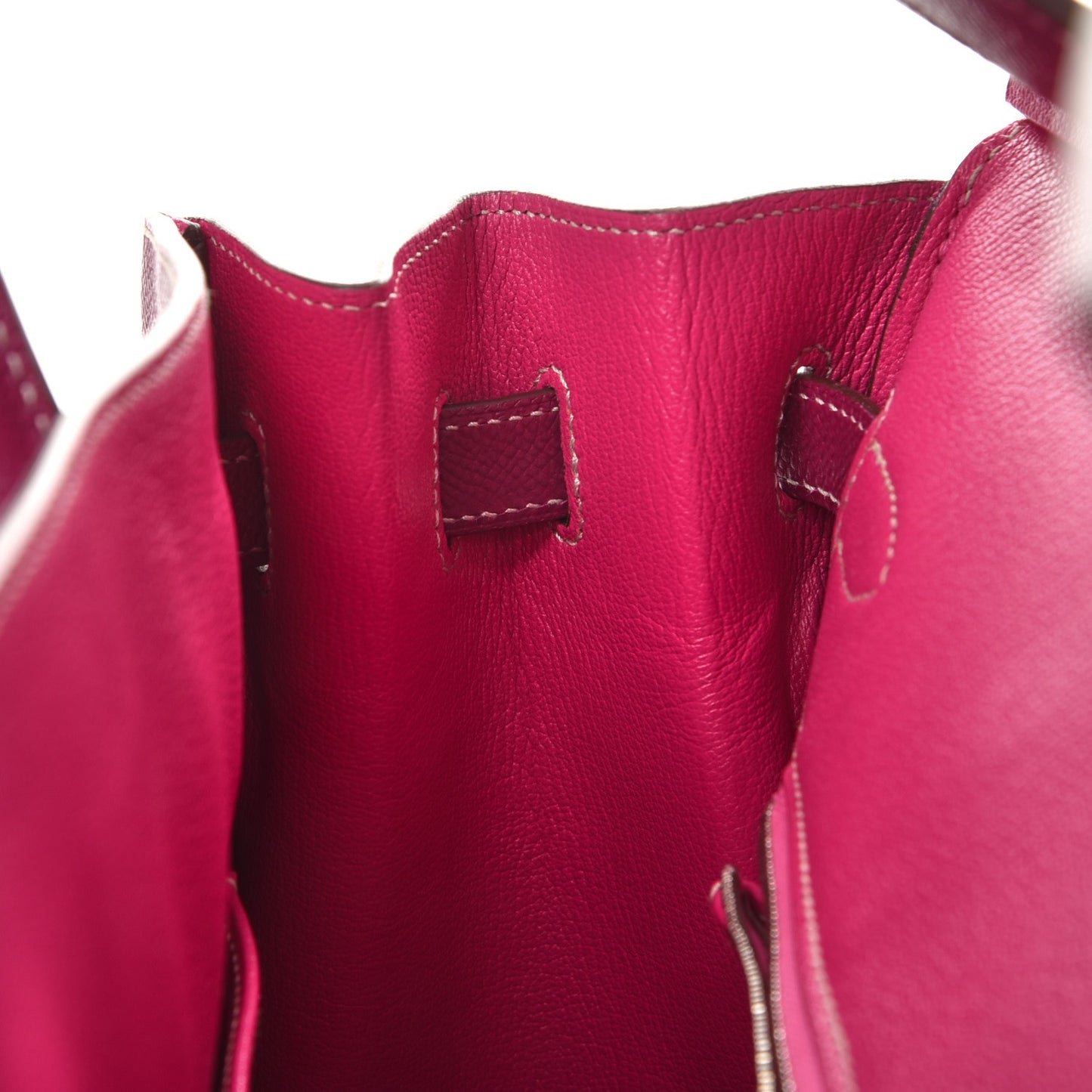 Epsom Candy Birkin 35 Tosca Rose Tyrien