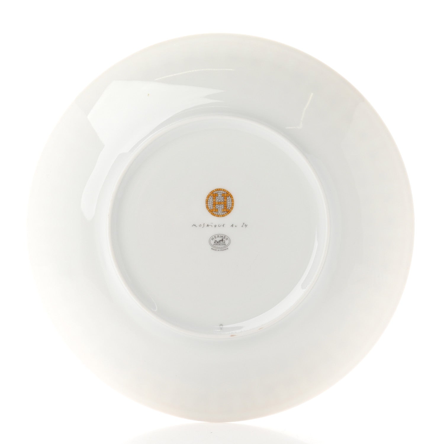 Hermes Porcelain Mosaique au 24 Dessert Plate 8.3 3 of 6