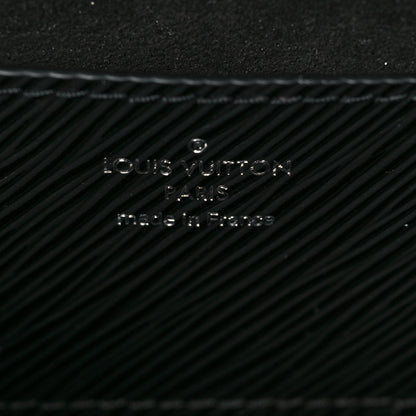 Louis Vuitton Epi Braided Twist Shoulder Bag MM Black 6 of 8