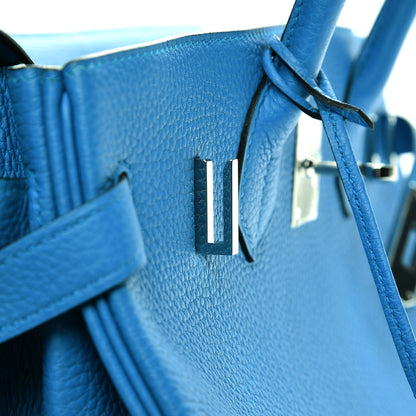 Hermes Togo Birkin 30 Bleu Zanzibar Malachite 25 of 28